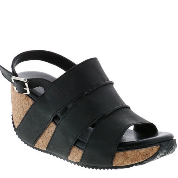 Volatile Leather Wedge